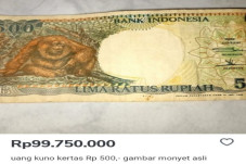 Uang Jadul Gambar Orang...