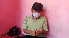 Kapal Terbakar di Perairan...