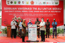 TNI AU Serbu COVID-19...