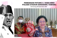 Resmikan Patung Soekarno,...