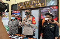 Polisi Amankan Belasan...