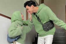 Dinda Hauw dan Rey Mbayang...