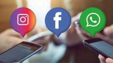 WhatsApp, Facebook,...