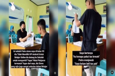 Viral! Siswa SMP Pakai...