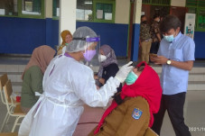 Satu Siswa SMPN 10 Depok...