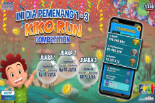 Ini 3 Juara Kiko Run...