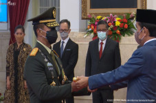 Dilantik Jadi Panglima...
