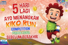 Countdown H-5 Kiko Run...