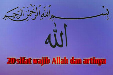 Mengenal 20 Sifat Wajib...