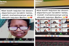 Viral! Dosen Pakai Selang...