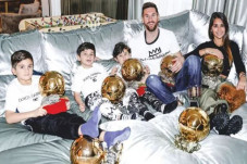 Penampakan Lionel Messi...
