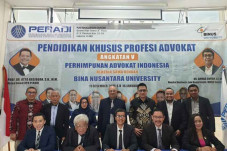 Peradi Jakbar dan Binus...