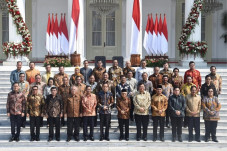 Deretan Menteri di Kabinet...