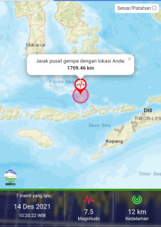 Diguncang Gempa 7,5...