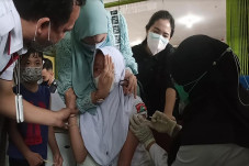 Vaksinasi Anak di Pangkalpinang...