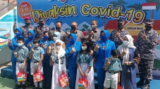 Lantamal III Gelar Vaksinasi...