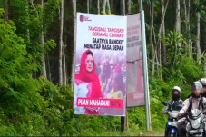 Baliho Puan Bertebaran...