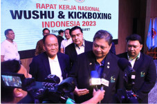 Di Rakernas Wushu dan...