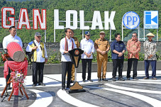 Bendungan Lolak di Sulawesi...