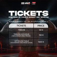 One Pride MMA 81: Harga...