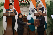 Prabowo dan PM Modi...