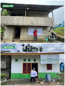 BAZNAS Perbaiki Rumah...