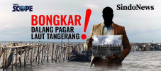 Pagar Bambu di Perairan...