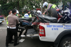 Polisi Amankan Kendaraan...