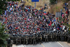 Ribuan Imigran Honduras...