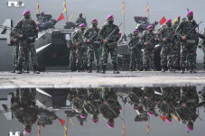 Prajurit TNI AL Dikerahkan...