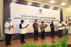 Kemenaker Gelar Deklarasi...
