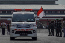 Pelepasan Jenazah Relawan...