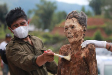 Ritual Manene Toraja,...