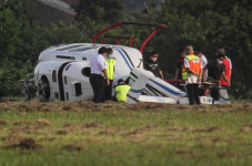 Evakuasi Helikopter...