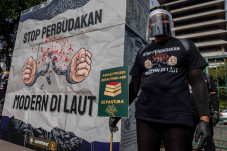Aksi Setop Perbudakan...