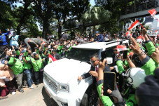 Ratusan Mitra Driver...