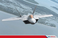 Jet Siluman F-22 Amerika...