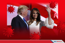Donald Trump dan Istri...