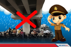 Berteduh di Bawah Flyover...