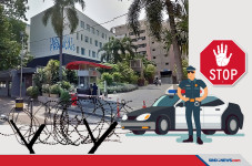 Polisi Siaga Lakukan...