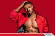 Aktor Michael B Jordan...