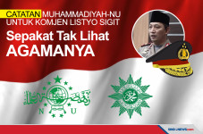 Tanpa melihat agamanya,...