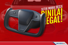Kemudi Pesawat Jet Tesla...