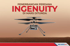 NASA Tunda Terbangkan...
