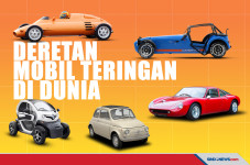 Deretan Mobil Teringan...