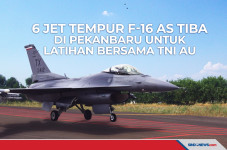 Enam Pesawat Jet Tempur...