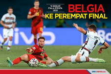 Kalahkan Portugal, Belgia...