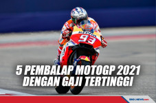 5 Pembalap MotoGP 2021...