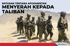 Ratusan Tentara Afghanistan...