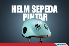Canggih, Helm Sepeda...